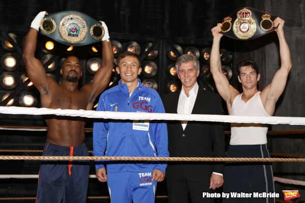 Photo Coverage: Backstage with Gennady Golovkin & Michael Buffer at ROCKY!  Image