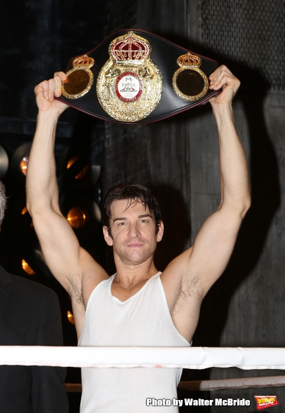 Photo Coverage: Backstage with Gennady Golovkin & Michael Buffer at ROCKY!  Image