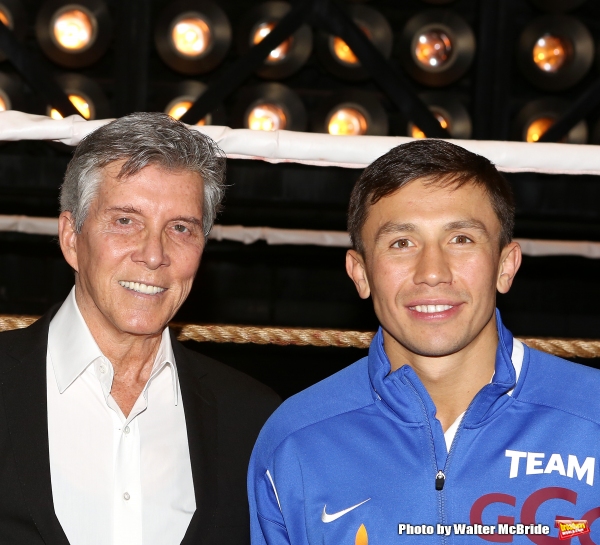 Photo Coverage: Backstage with Gennady Golovkin & Michael Buffer at ROCKY!  Image
