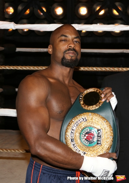 Photo Coverage: Backstage with Gennady Golovkin & Michael Buffer at ROCKY!  Image