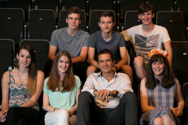Photo Flash: Orlando Bloom Visits The Marlowe Theatre Image