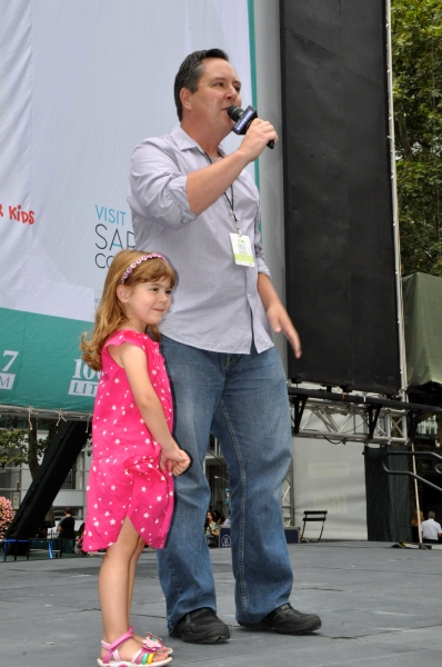 Photo Coverage: Casts of BULLETS, CINDERELLA, PHANTOM & More Visit BROADWAY IN BRYANT PARK! Image