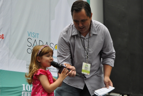 Photo Coverage: Casts of BULLETS, CINDERELLA, PHANTOM & More Visit BROADWAY IN BRYANT PARK! Image