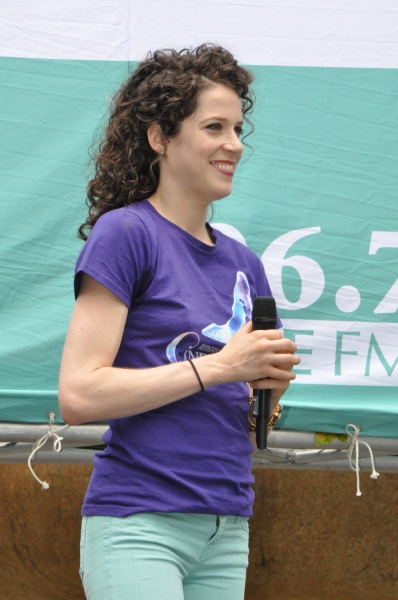 Photo Coverage: Casts of BULLETS, CINDERELLA, PHANTOM & More Visit BROADWAY IN BRYANT PARK! Image