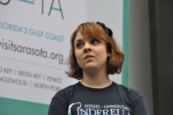 Photo Coverage: Casts of BULLETS, CINDERELLA, PHANTOM & More Visit BROADWAY IN BRYANT PARK! Image