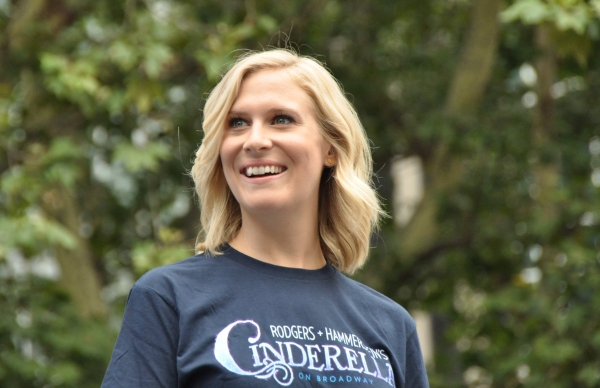 Photo Coverage: Casts of BULLETS, CINDERELLA, PHANTOM & More Visit BROADWAY IN BRYANT PARK! Image