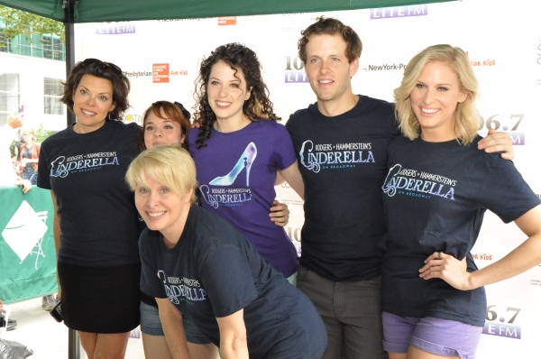 Photo Coverage: Casts of BULLETS, CINDERELLA, PHANTOM & More Visit BROADWAY IN BRYANT PARK! Image