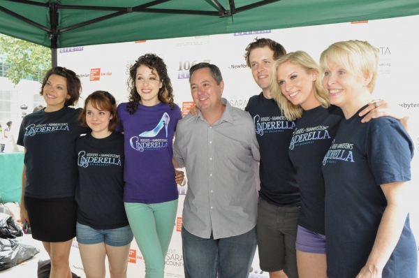 Photo Coverage: Casts of BULLETS, CINDERELLA, PHANTOM & More Visit BROADWAY IN BRYANT PARK! Image