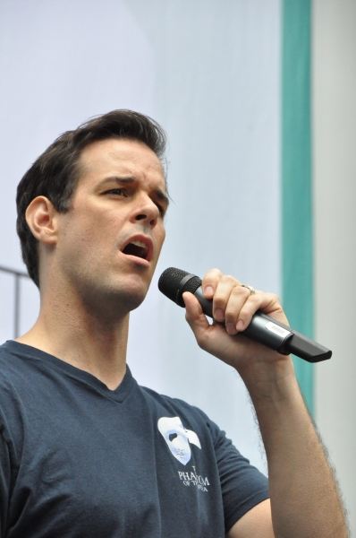 Photo Coverage: Casts of BULLETS, CINDERELLA, PHANTOM & More Visit BROADWAY IN BRYANT PARK! Image