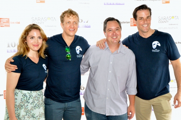 Photo Coverage: Casts of BULLETS, CINDERELLA, PHANTOM & More Visit BROADWAY IN BRYANT PARK! Image