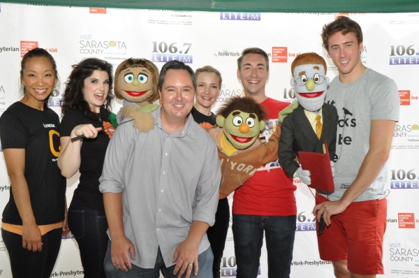 Photo Coverage: Casts of BULLETS, CINDERELLA, PHANTOM & More Visit BROADWAY IN BRYANT PARK! Image