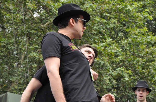 Photo Coverage: Casts of BULLETS, CINDERELLA, PHANTOM & More Visit BROADWAY IN BRYANT PARK! Image
