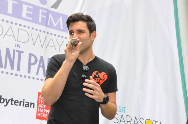 Photo Coverage: Casts of BULLETS, CINDERELLA, PHANTOM & More Visit BROADWAY IN BRYANT PARK! Image