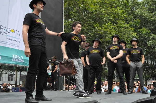 Photo Coverage: Casts of BULLETS, CINDERELLA, PHANTOM & More Visit BROADWAY IN BRYANT PARK! Image