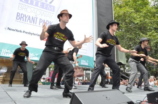 Photo Coverage: Casts of BULLETS, CINDERELLA, PHANTOM & More Visit BROADWAY IN BRYANT PARK! Image