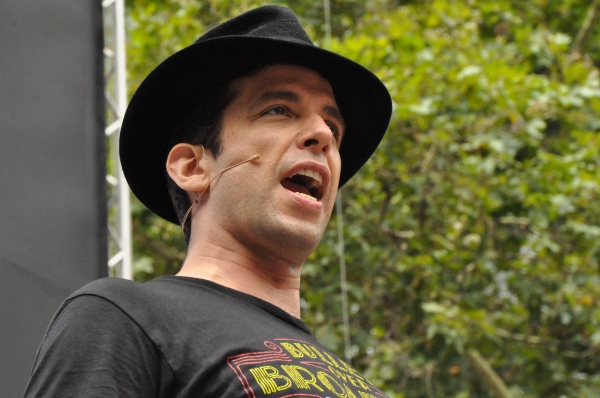Photo Coverage: Casts of BULLETS, CINDERELLA, PHANTOM & More Visit BROADWAY IN BRYANT PARK! Image