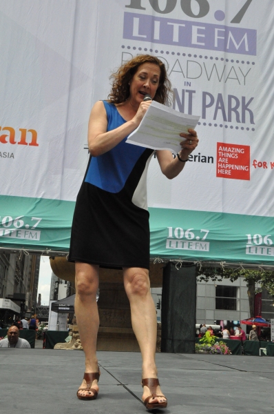 Photo Coverage: Casts of BULLETS, CINDERELLA, PHANTOM & More Visit BROADWAY IN BRYANT PARK! Image