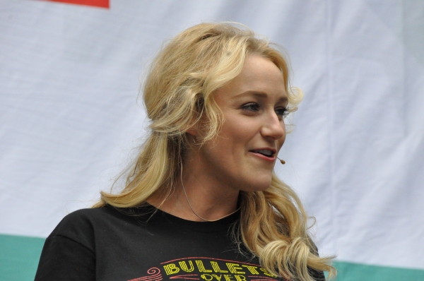 Photo Coverage: Casts of BULLETS, CINDERELLA, PHANTOM & More Visit BROADWAY IN BRYANT PARK! Image