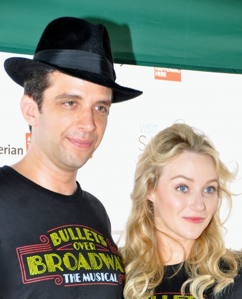 Photo Coverage: Casts of BULLETS, CINDERELLA, PHANTOM & More Visit BROADWAY IN BRYANT PARK! Image