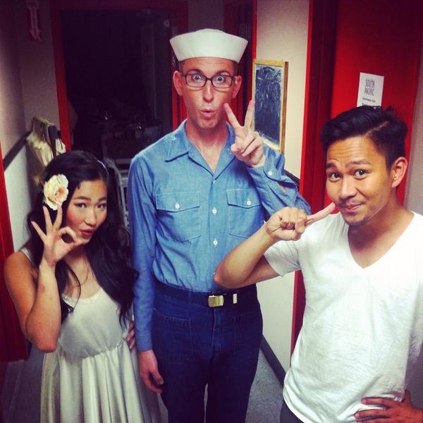 Photo Flash: Saturday Intermission Pics, Part 2 - 7/26 - National Tour of WICKED Says Farewell to Glinda, and More! Image