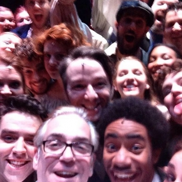 Photo Flash: Saturday Intermission Pics, Part 2 - 7/26 - National Tour of WICKED Says Farewell to Glinda, and More! Image