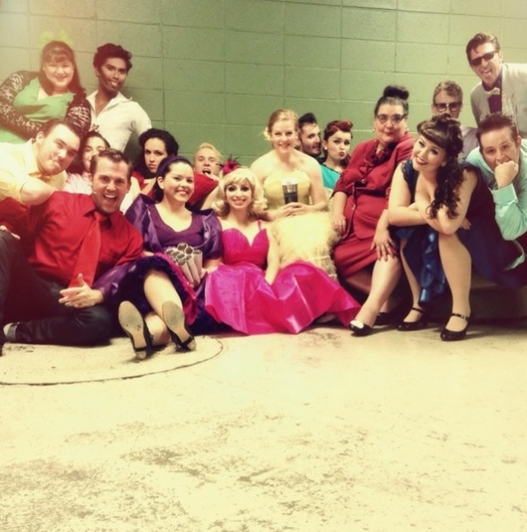 Photo Flash: Saturday Intermission Pics, Part 2 - 7/26 - National Tour of WICKED Says Farewell to Glinda, and More! Image