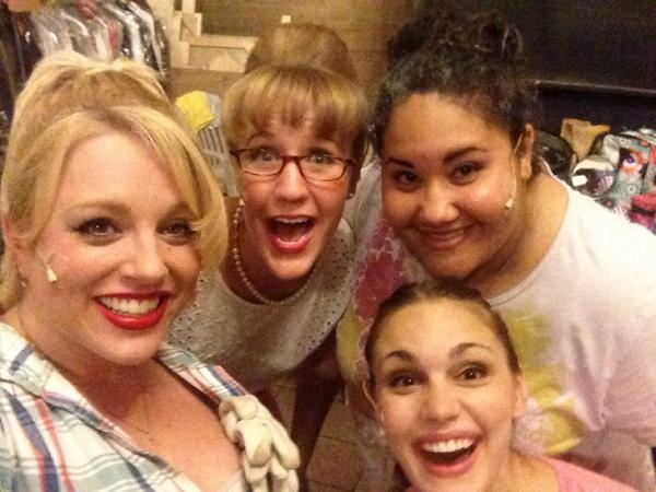 Photo Flash: Saturday Intermission Pics, Part 2 - 7/26 - National Tour of WICKED Says Farewell to Glinda, and More! 