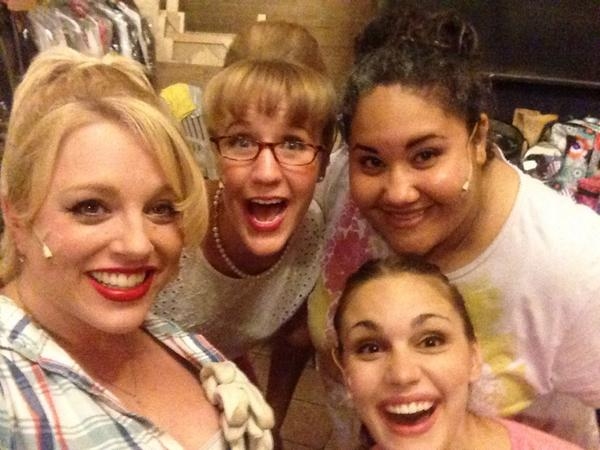 Photo Flash: Saturday Intermission Pics, Part 2 - 7/26 - National Tour of WICKED Says Farewell to Glinda, and More! Image