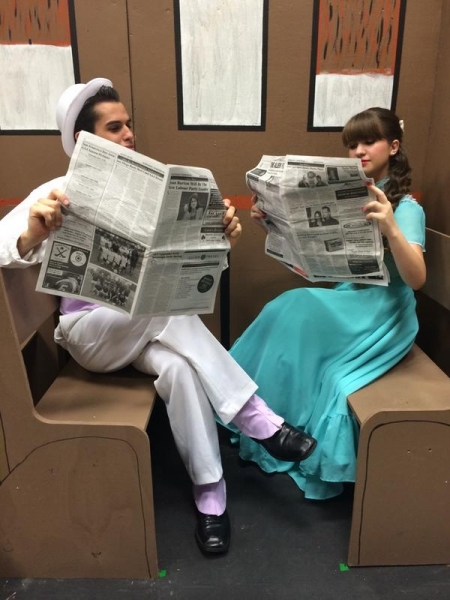 Photo Flash: Saturday Intermission Pics, Part 2 - 7/26 - National Tour of WICKED Says Farewell to Glinda, and More! Image