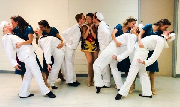 Photo Flash: Saturday Intermission Pics, Part 2 - 7/26 - National Tour of WICKED Says Farewell to Glinda, and More! Image
