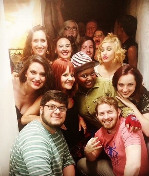 Photo Flash: Saturday Intermission Pics, Part 2 - 7/26 - National Tour of WICKED Says Farewell to Glinda, and More! Image