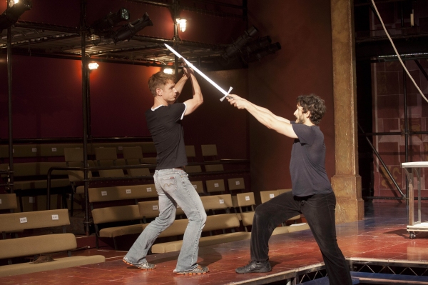 Photo Flash: In Rehearsal with Jonathan Epstein's Adaptation of HENRY IV at Shakespeare & Company Image