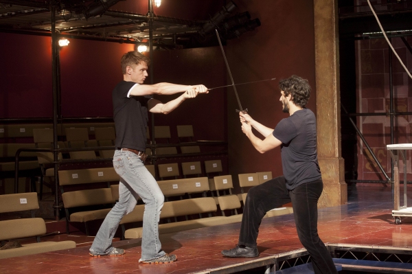 Photo Flash: In Rehearsal with Jonathan Epstein's Adaptation of HENRY IV at Shakespeare & Company Image