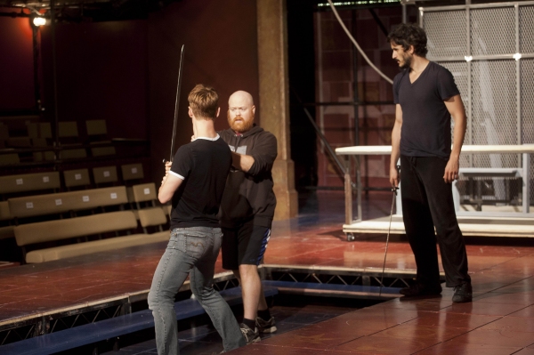 Photo Flash: In Rehearsal with Jonathan Epstein's Adaptation of HENRY IV at Shakespeare & Company Image