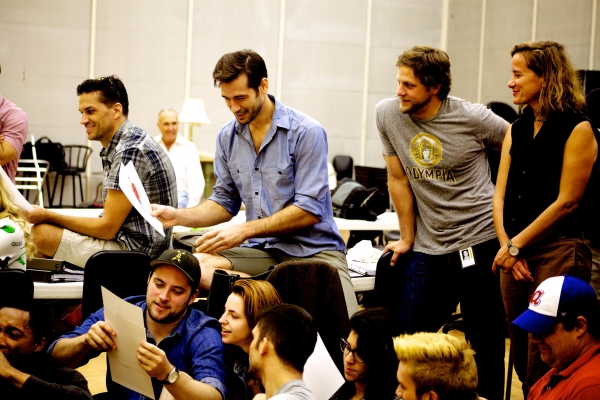 Photo Flash: In Rehearsal for Alliance Theatre's BULL DURHAM with Will Swenson, Melissa Errico & More! Image