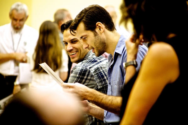 Photo Flash: In Rehearsal for Alliance Theatre's BULL DURHAM with Will Swenson, Melissa Errico & More! Image