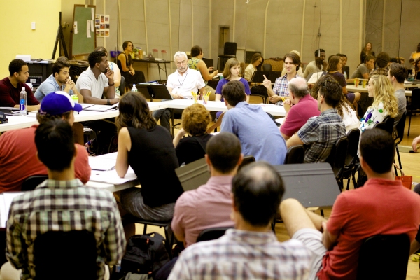 Photo Flash: In Rehearsal for Alliance Theatre's BULL DURHAM with Will Swenson, Melissa Errico & More! Image