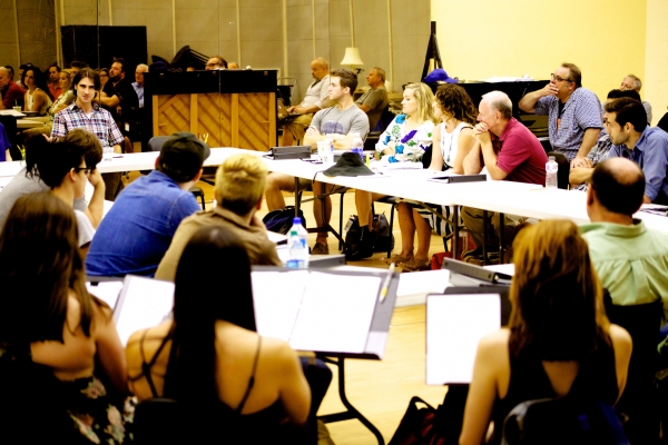 Photo Flash: In Rehearsal for Alliance Theatre's BULL DURHAM with Will Swenson, Melissa Errico & More! Image
