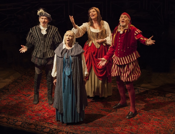 Photo Flash: First Look at Roger Forbes, Robert Foxworth, Elizabeth Franz and Jill Tanner in QUARTET at The Old Globe Image