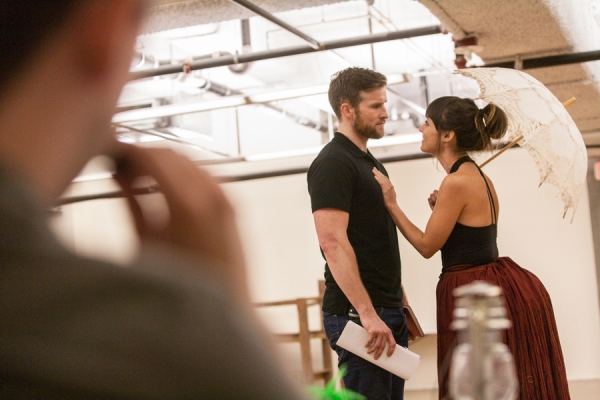 Photo Flash: First Look at Claybourne Elder, Brynn O'Malley and More in Rehearsals for Signature Theatre's SUNDAY IN THE PARK WITH GEORGE 