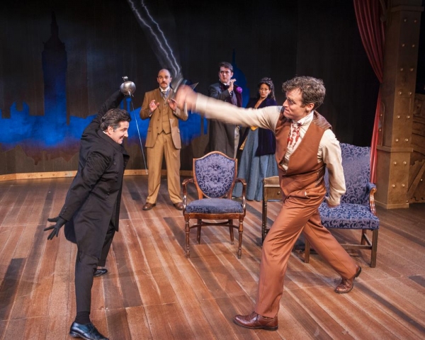 Photo Flash: First Look at Cortland Rep's SHERLOCK HOLMES AND THE CASE OF THE JERSEY LILY, Opening Tonight Image