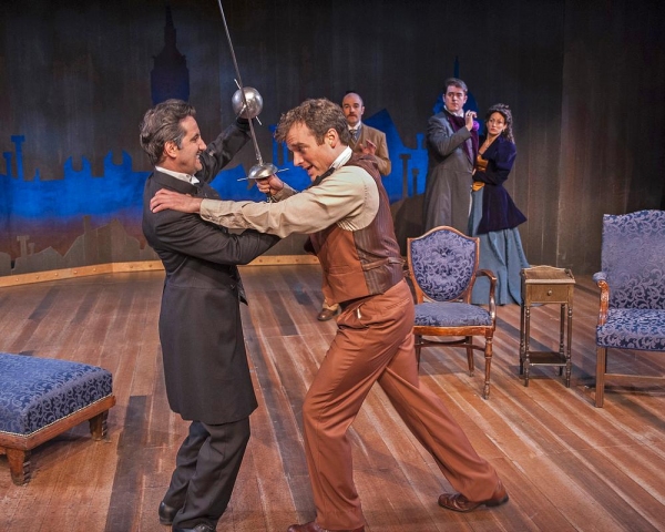 Photo Flash: First Look at Cortland Rep's SHERLOCK HOLMES AND THE CASE OF THE JERSEY LILY, Opening Tonight Image
