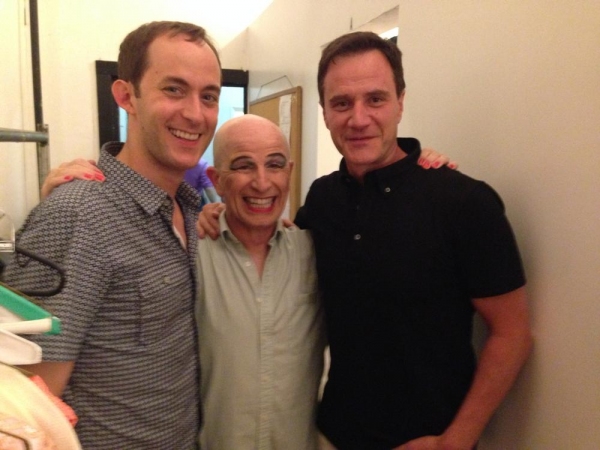 Photo Flash: WHITE COLLAR's Tim DeKay Visits DROP DEAD PERFECT Off-Broadway Image