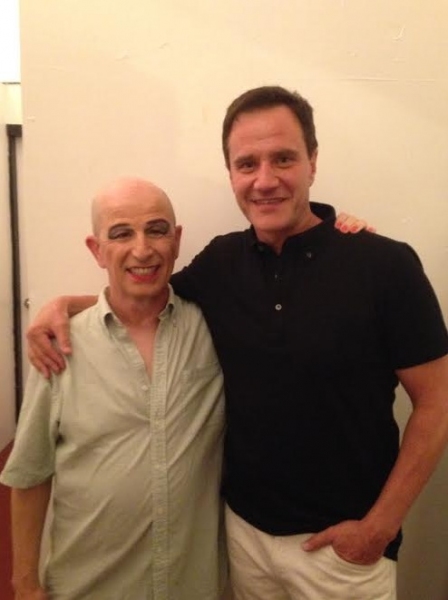Photo Flash: WHITE COLLAR's Tim DeKay Visits DROP DEAD PERFECT Off-Broadway Image
