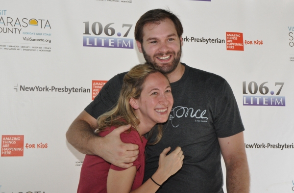 Photo Coverage: Casts of GENTLEMAN'S GUIDE, HEATHERS and More Visit Broadway in Bryant Park! Image