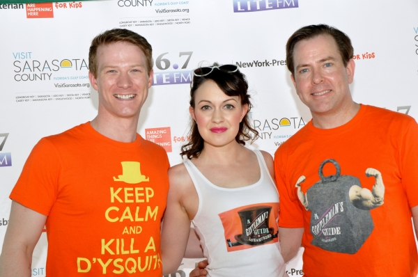 Photo Coverage: Casts of GENTLEMAN'S GUIDE, HEATHERS and More Visit Broadway in Bryant Park! Image