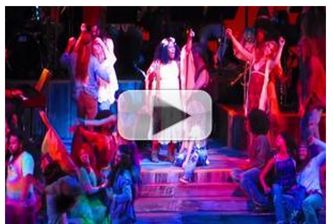 Photo Coverage: Kristen Bell, Hunter Parrish, Benjamin Walker & More in HAIR at the Hollywood Bowl! Image