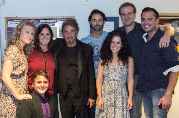 Photo Flash: Al Pacino Visits Julia Stiles, James Wirt & Company at Off-Broadway's PHOENIX Image