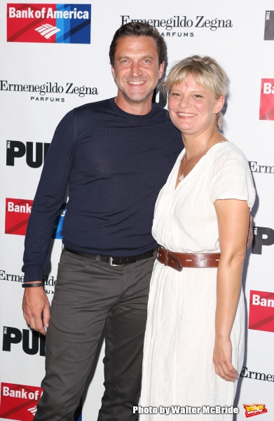 Raul Esparza and Martha Plimpton  Photo