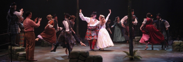 Photo Flash: First Look at Robert J. Townsend, Jennifer Hope Wills and More in BRIGADOON at Music Circus Image